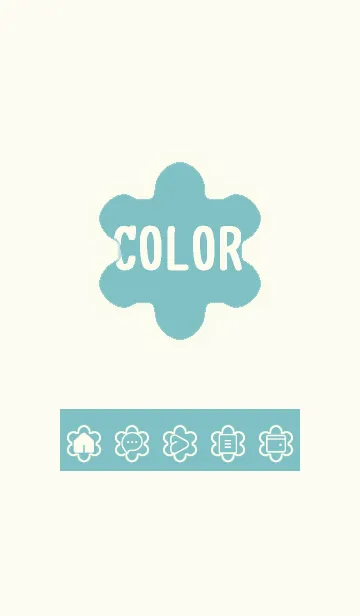 [LINE着せ替え] green color C67の画像1