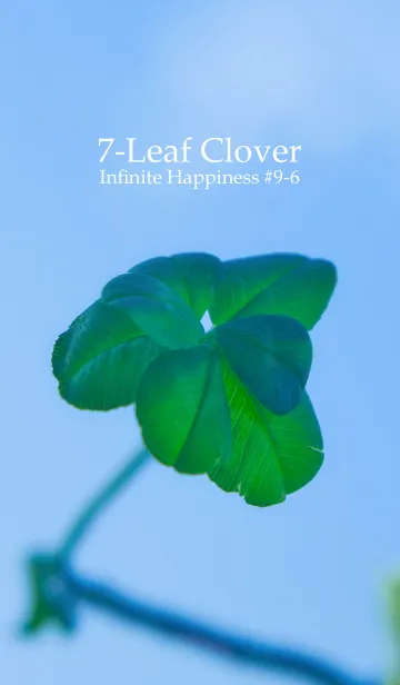 [LINE着せ替え] 七つ葉のクローバー 無限の幸福 #9-6の画像1