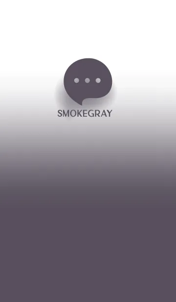 [LINE着せ替え] Smoke Gray & White Theme V.4 (JP)の画像1