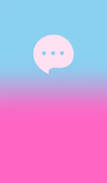 [LINE着せ替え] Rose Pink & Baby Blue V5 (JP)の画像1