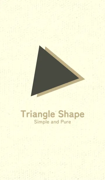 [LINE着せ替え] 三角型の着せかえ 千歳茶の画像1