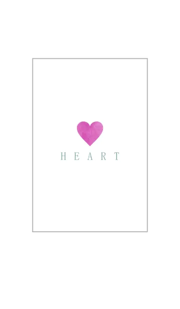 [LINE着せ替え] watercolor purple pink-HEART 51の画像1