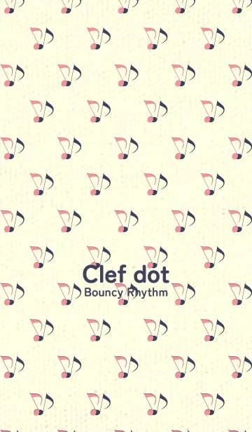 [LINE着せ替え] Clef dot キューピッドピンクの画像1