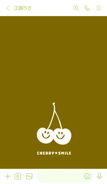 [LINE着せ替え] チェリー スマイル 219の画像2