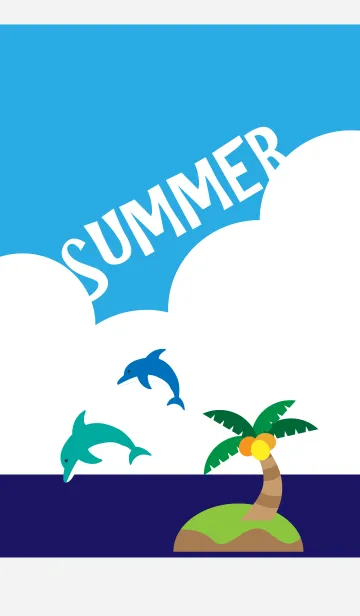 夏の海 白の着せ替えメイン画像