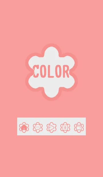 [LINE着せ替え] red color C31の画像1