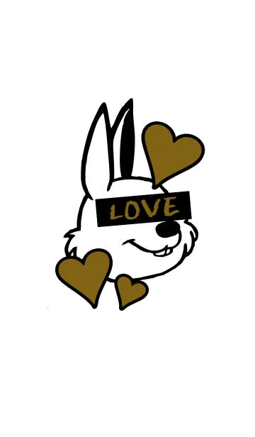 [LINE着せ替え] ラブ ラビット 30の画像1