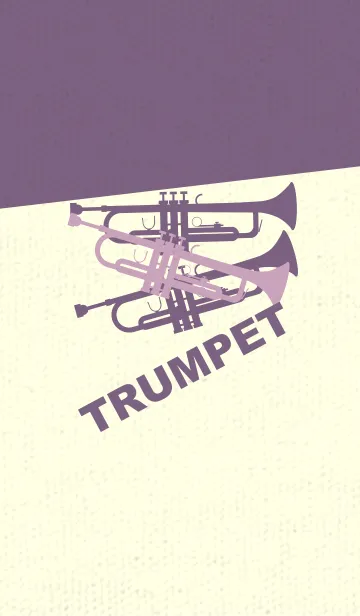 [LINE着せ替え] Trumpet CLR 紅藤色の画像1