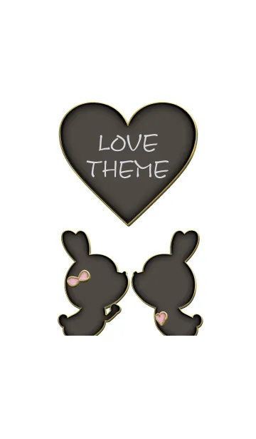 [LINE着せ替え] Enamel Pin LOVE THEME 70の画像1