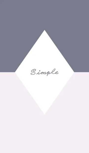 [LINE着せ替え] Simple Times J-Grey Blue (Pu3)の画像1