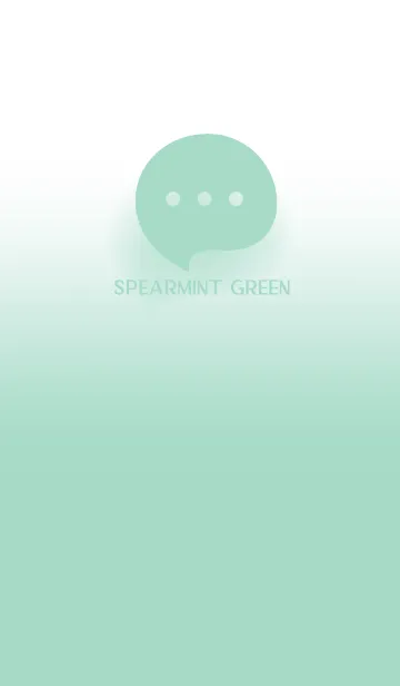 [LINE着せ替え] Spearmint Green & White Theme V.4 (JP)の画像1