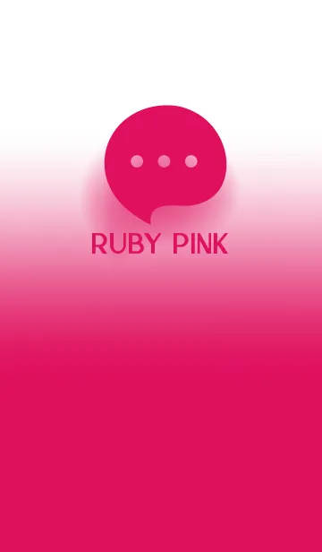 Ruby Pink & White Theme V.4 (JP)の着せ替えメイン画像