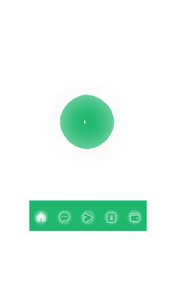 [LINE着せ替え] green color D62の画像1