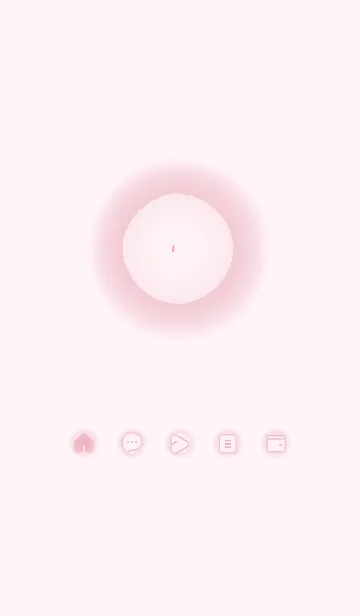 [LINE着せ替え] pink color D35の画像1