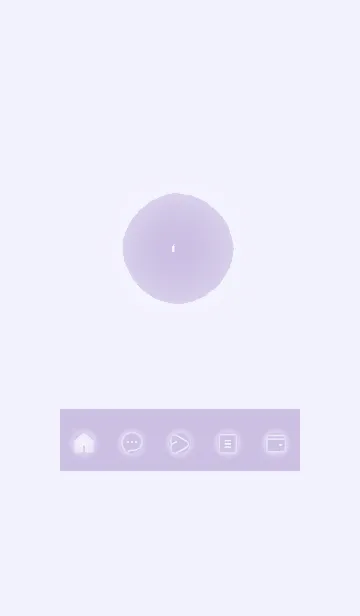 [LINE着せ替え] purple color D34の画像1