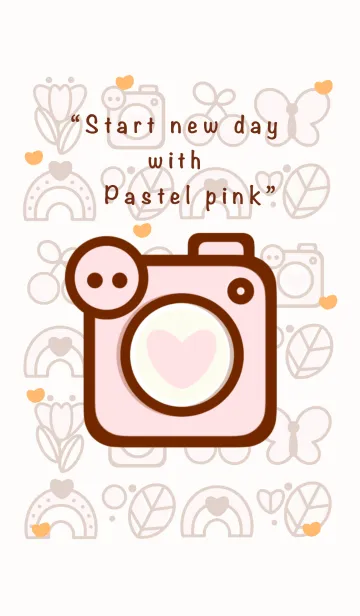 [LINE着せ替え] I love pastel pink 3の画像1