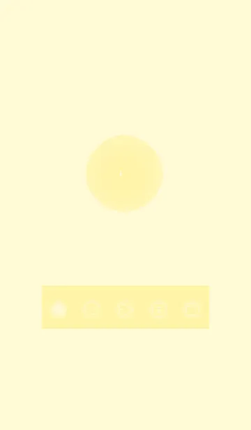 [LINE着せ替え] yellow color D35の画像1