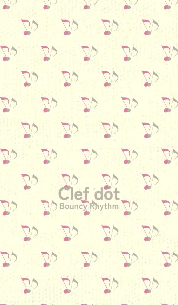 [LINE着せ替え] Clef dot ロータスピンクの画像1