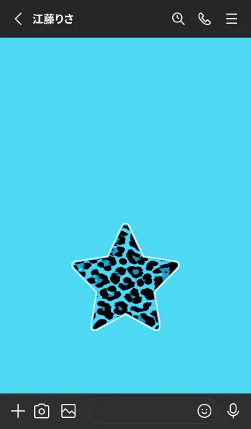 [LINE着せ替え] レオパード スター 148の画像2