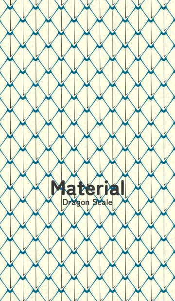 [LINE着せ替え] シンプルな龍鱗 鴨の羽色の画像1