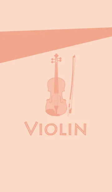 [LINE着せ替え] Violin CLR シェルピンクの画像1