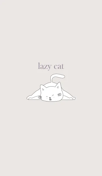 [LINE着せ替え] lazy cat..62の画像1