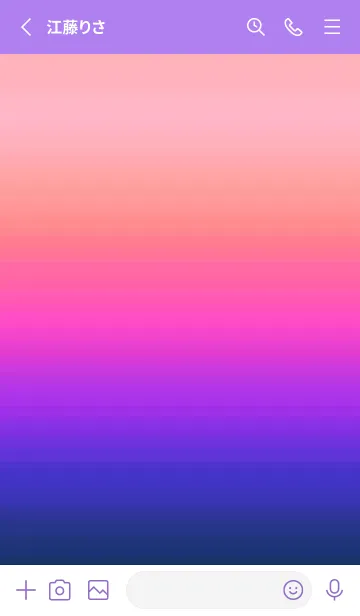 [LINE着せ替え] シンプル グラデーション _149の画像2