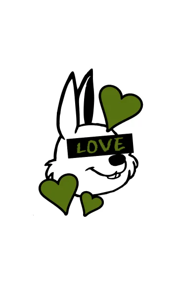 [LINE着せ替え] ラブ ラビット 31の画像1