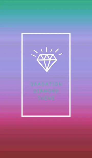 [LINE着せ替え] グラデーション ダイアモンド  273の画像1