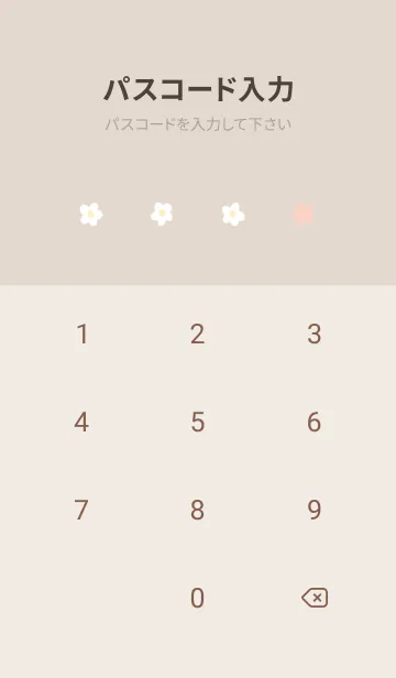 [LINE着せ替え] Floret Pattern - VSC 03-02 ピンクの画像4