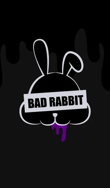 [LINE着せ替え] BAD RABBIT-DARK 26の画像1