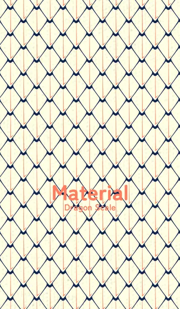 [LINE着せ替え] シンプルな龍鱗 濃藍の画像1