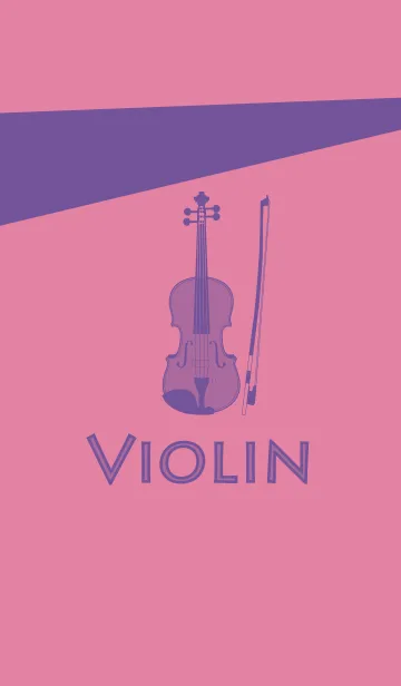 [LINE着せ替え] Violin CLR ディープオーキッドピンクの画像1