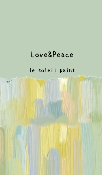 [LINE着せ替え] 油絵アート【le soleil paint 494】の画像1