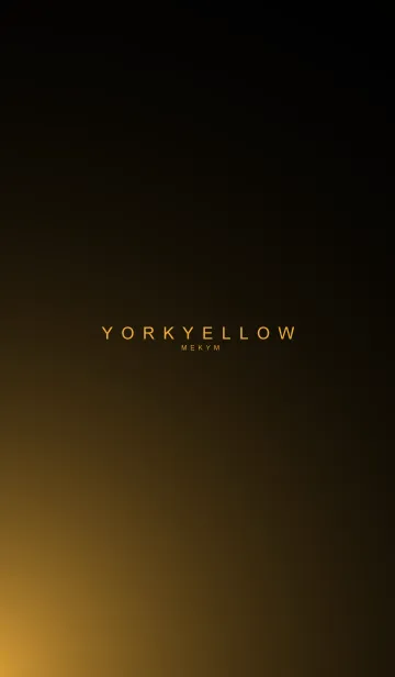 [LINE着せ替え] YORKYELLOWLIGHT -MEKYM-の画像1