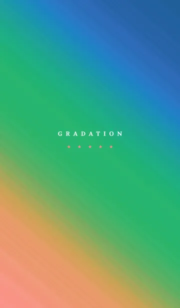 [LINE着せ替え] グラデーション ミニ スター 253の画像1