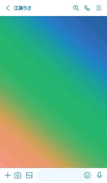 [LINE着せ替え] グラデーション ミニ スター 253の画像2