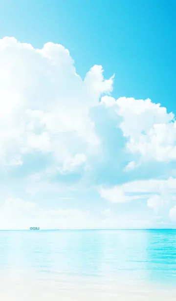 爽やかな夏の海♪の着せ替えメイン画像