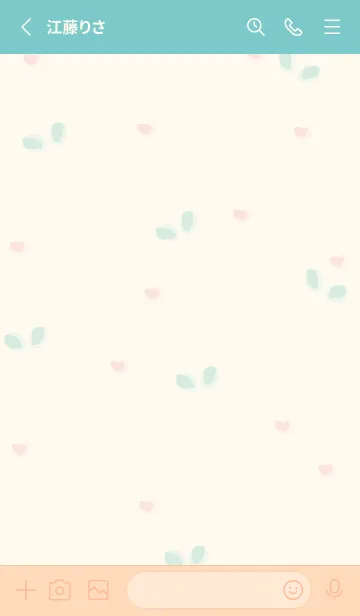 [LINE着せ替え] Baby bunny theme 2の画像2