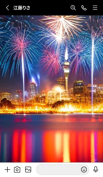 [LINE着せ替え] 花火#GM08。の画像2
