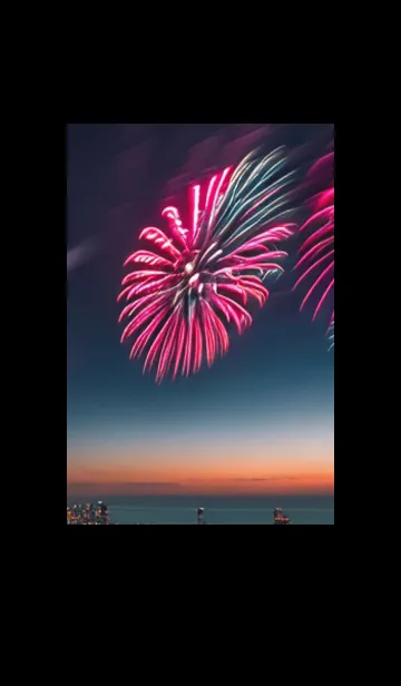 [LINE着せ替え] 花火#GM028。の画像1