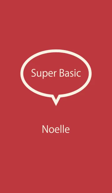 [LINE着せ替え] Super Basic Noelleの画像1