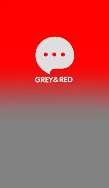 [LINE着せ替え] Red & Grey V5 (JP)の画像1