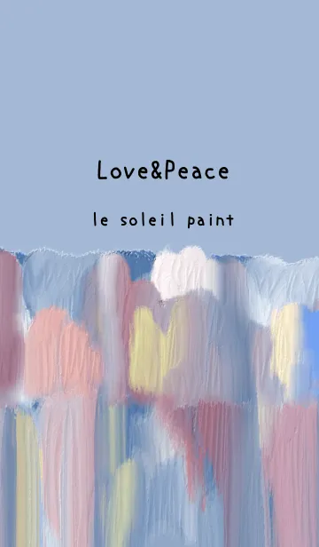 [LINE着せ替え] 油絵アート【le soleil paint 496】の画像1