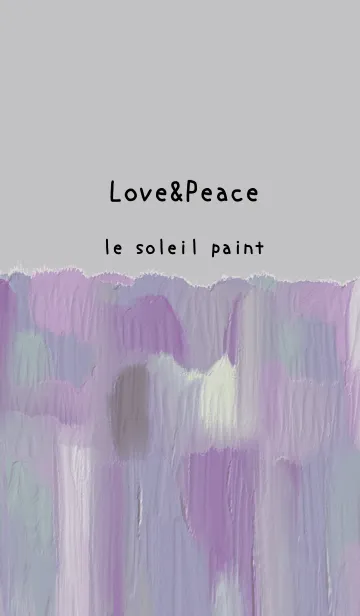 [LINE着せ替え] 油絵アート【le soleil paint 497】の画像1