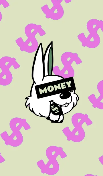 [LINE着せ替え] マネー ラビット 391の画像1