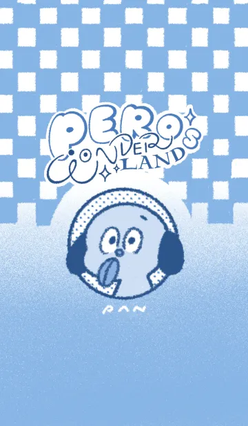 [LINE着せ替え] PERO'S WONDER LAND (BLUE)の画像1