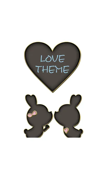 [LINE着せ替え] Enamel Pin LOVE THEME 74の画像1