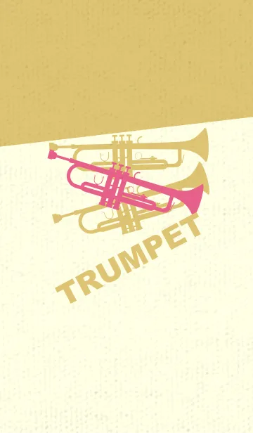 [LINE着せ替え] Trumpet CLR ローズレッドの画像1