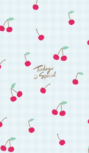 [LINE着せ替え] さくらんぼ くすみカラー16の画像1